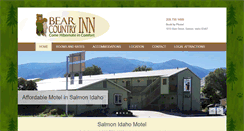 Desktop Screenshot of bearcountryinnsalmon.com